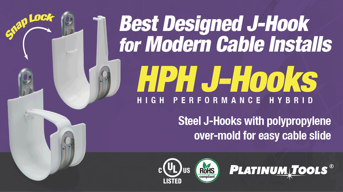 Best Designed JHook for Modern Cable Installs Platinum Tools®
