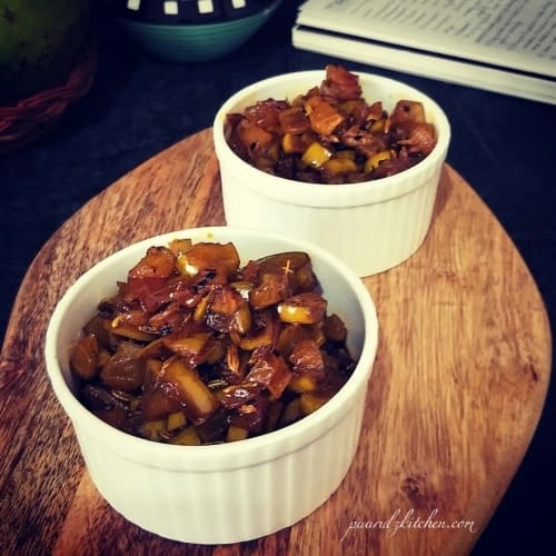 Sweet & Spicy Mango Pickle Recipe