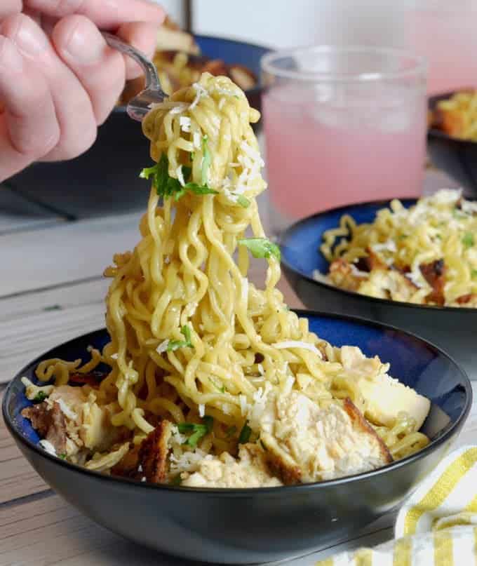 Chicken Ramen Noodles Nutritious and Easy to Make Meal Platter Talk