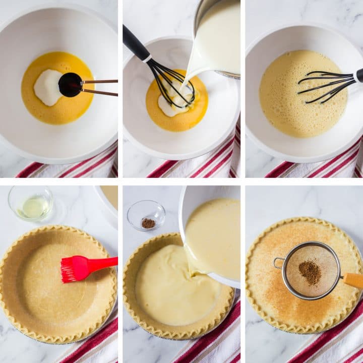 Egg Custard Pie Platter Talk