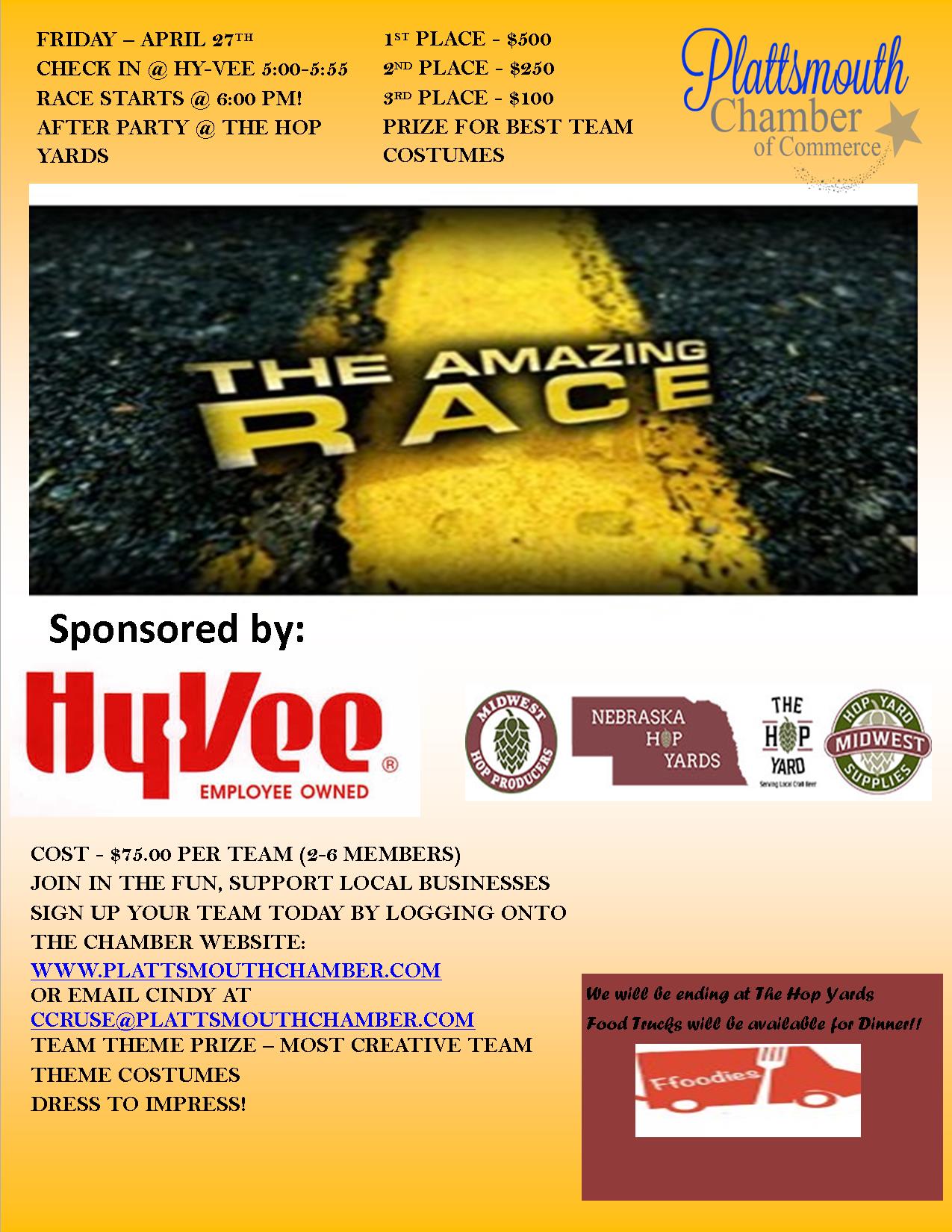 Plattsmouth Chamber of Commerce Amazing Race Plattsmouth Chamber of Commerce