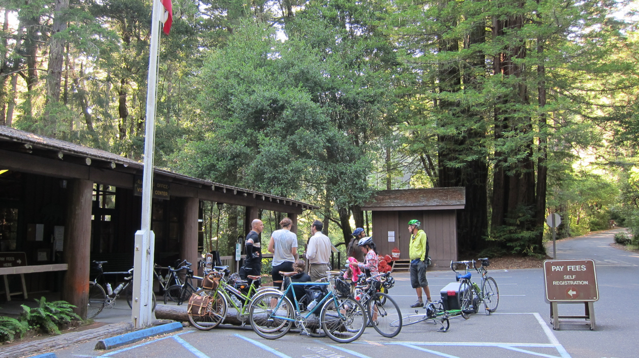 2012 RideOn Portola Redwoods State Park Camping Trip plattyjo
