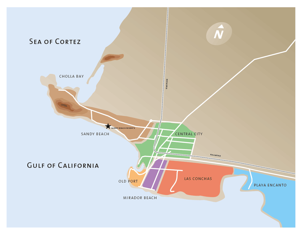 Direcciones para Llegar a Puerto Peñasco a Playa Bonita Resort