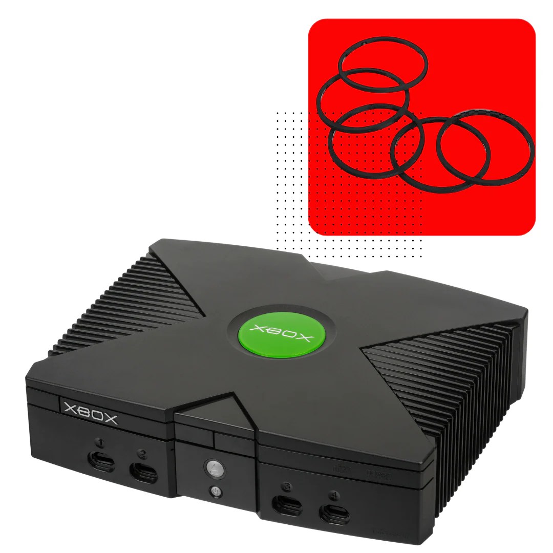 OG XBOX Drive Belt Playback Video Games