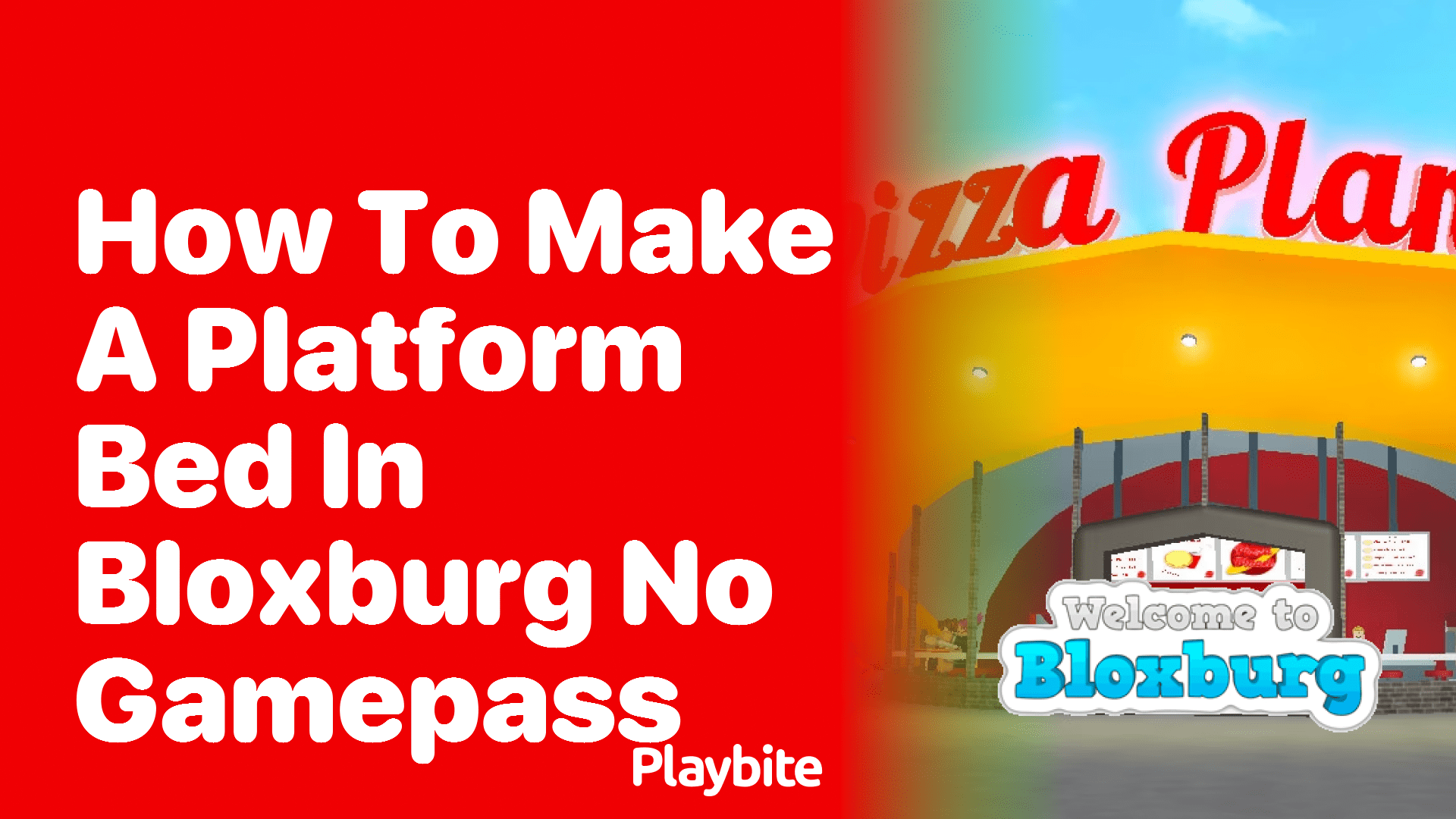 How to Make a Platform Bed in Bloxburg Without Any Gamepass Playbite