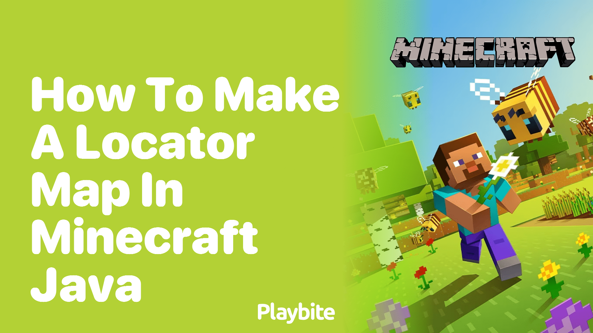 How to Make a Locator Map in Minecraft Java Playbite