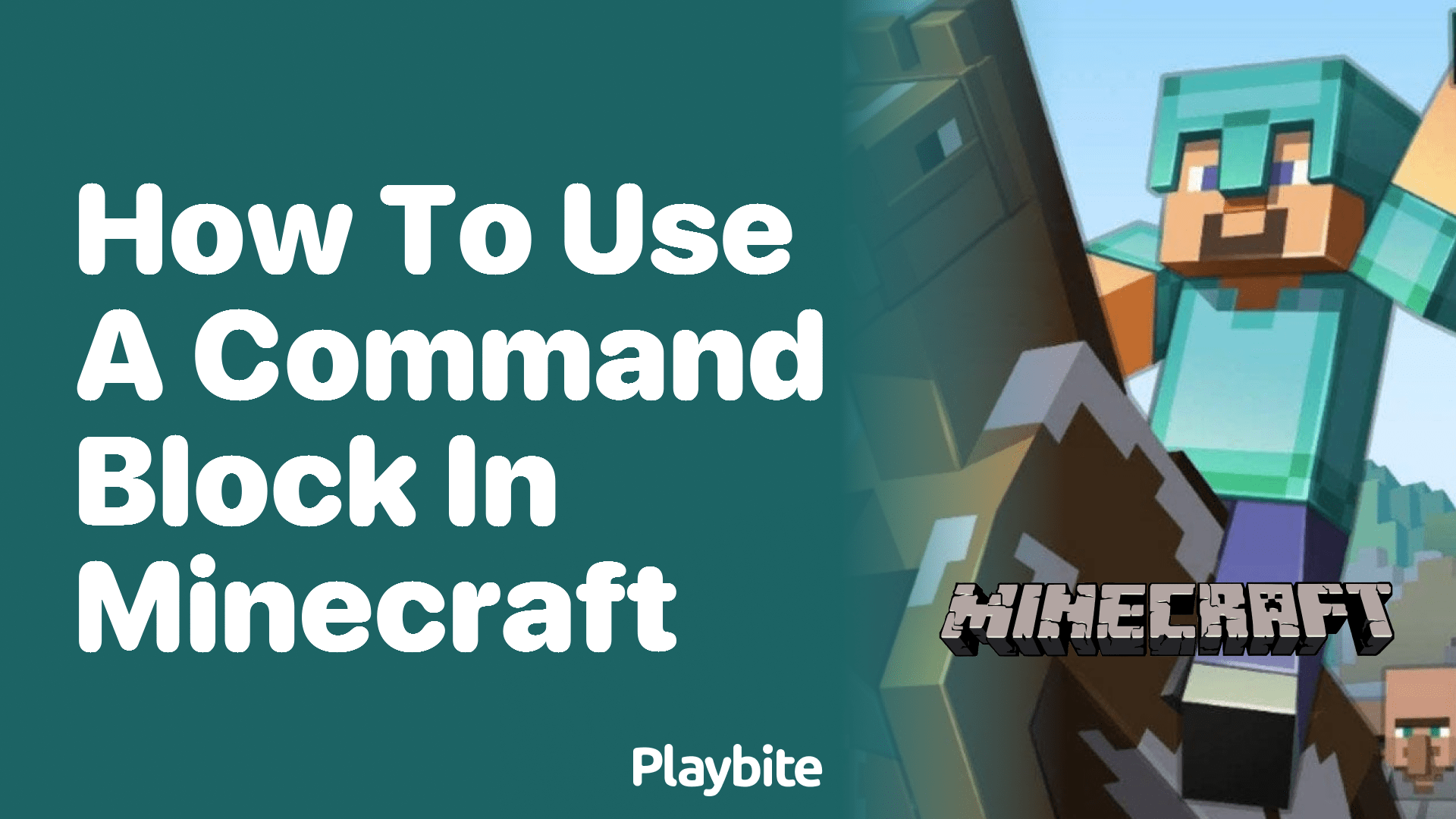 How to Use a Command Block in Minecraft Playbite