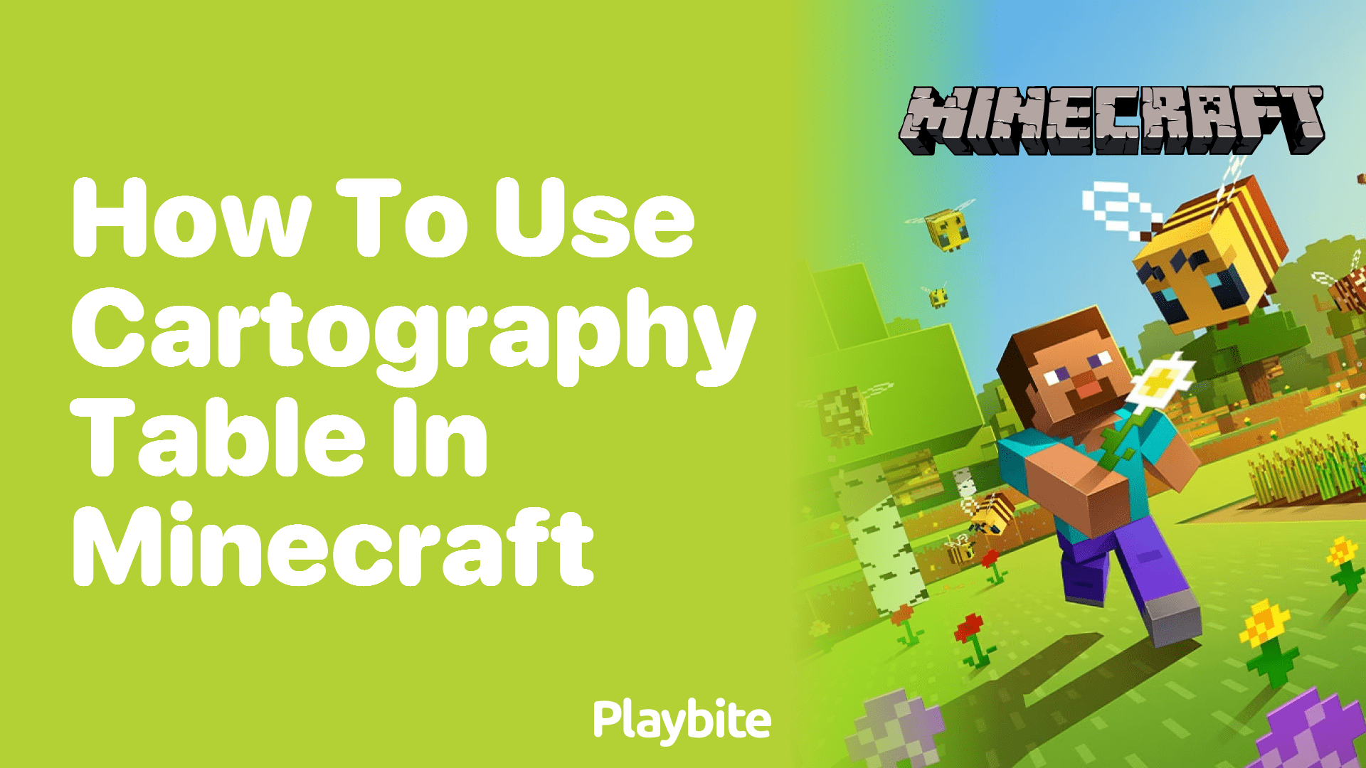 How to Use a Cartography Table in Minecraft Playbite