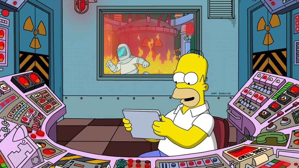 Die Simpsons Springfield GelbstichFernsehfamilie auf iOS