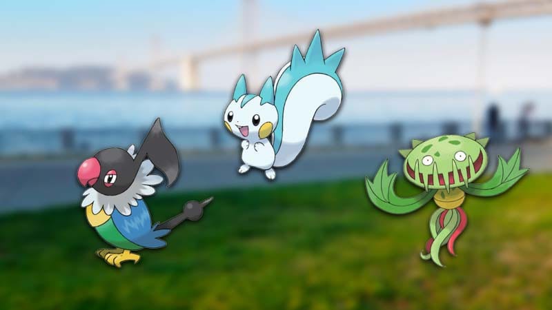 Pokémon Go Regional exklusiv Plaudagei, Pachirisu und Venuflibis fangen