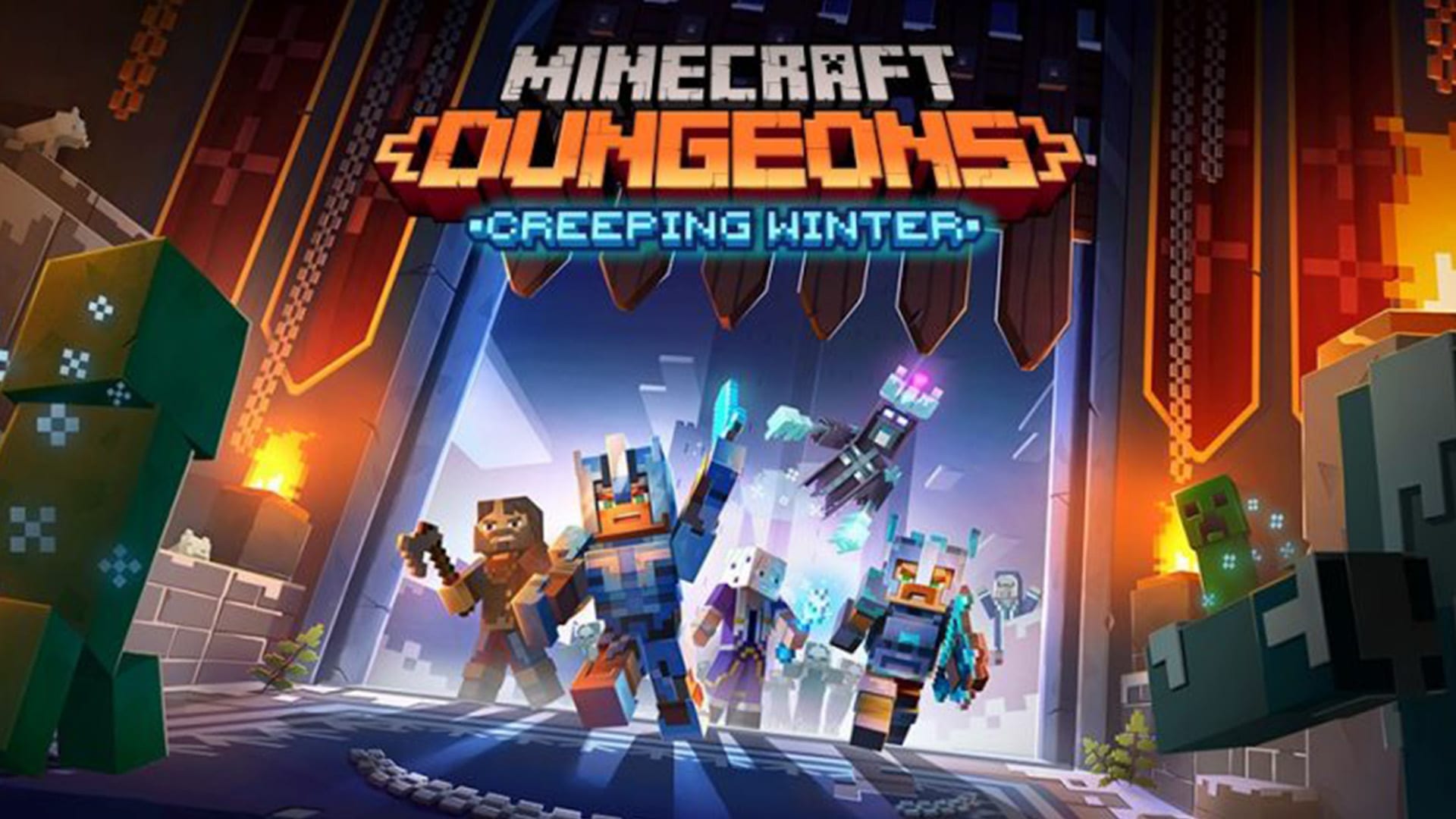 Minecraft Dungeons Creeping WinterDLC Release schon bald!