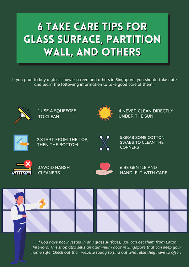 How To Take Good Care Of Glass Surface, Partition Wall, And Others?