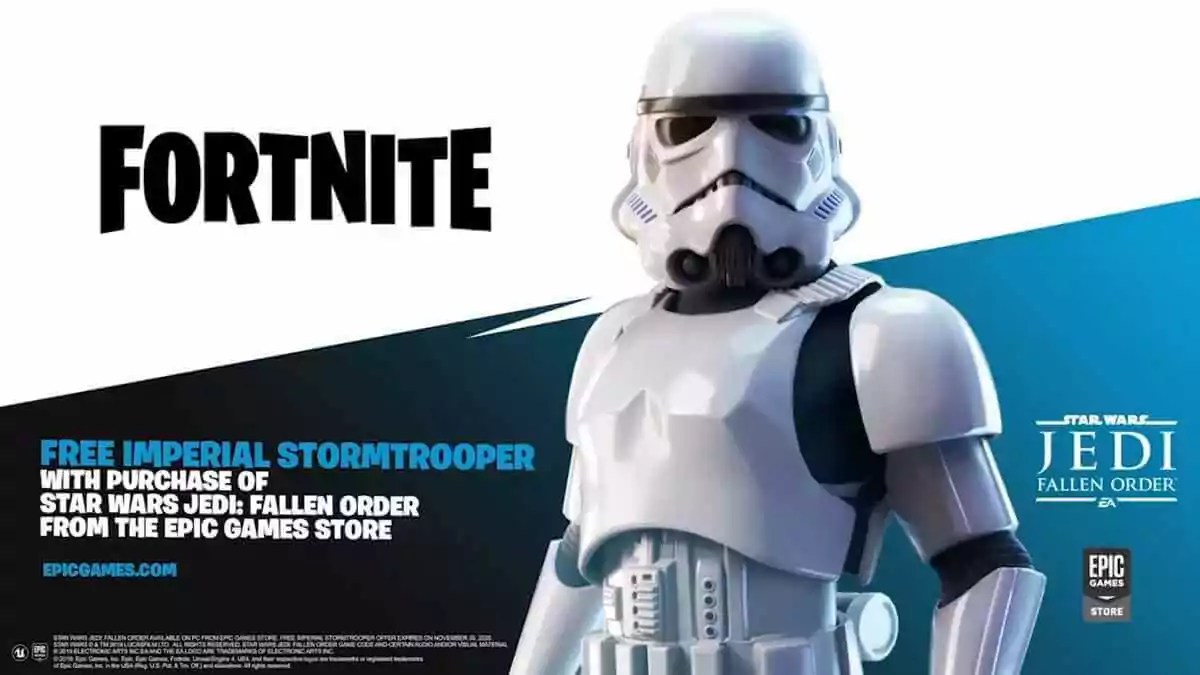 Fortnite erhält einen Star Wars Stormtrooper Skin • PlayDNA