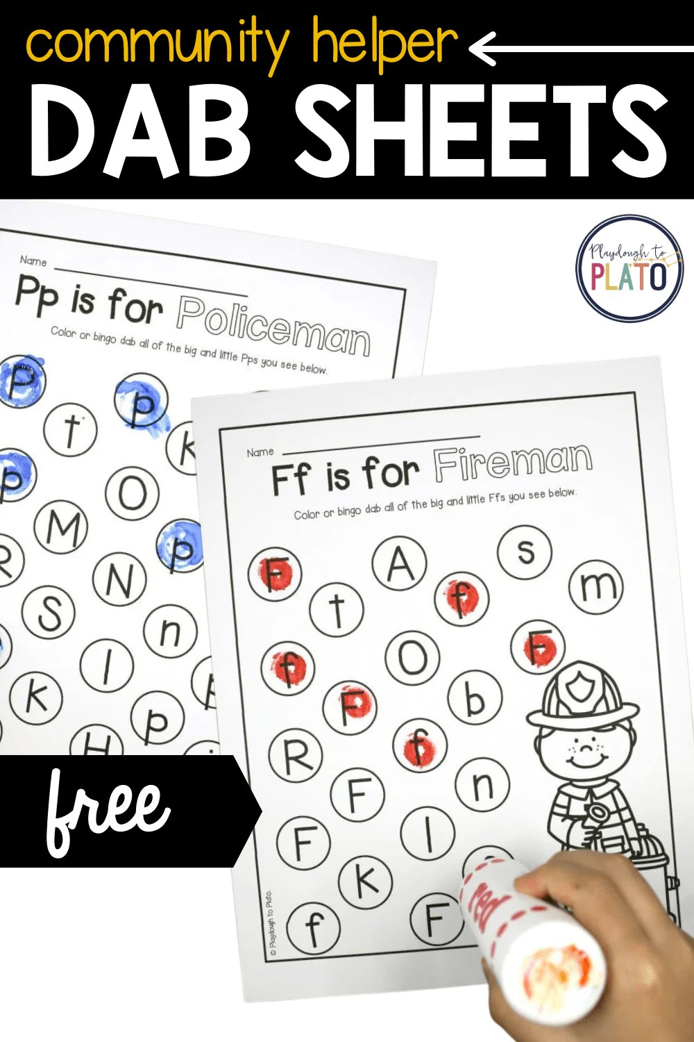 Alphabet Bingo Dauber Worksheets Worksheets For Kindergarten