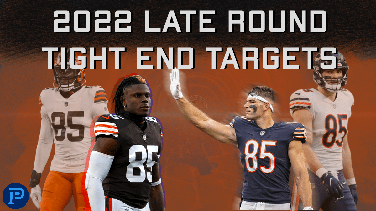 2022 Late Round Tight End Targets PlayerProfiler