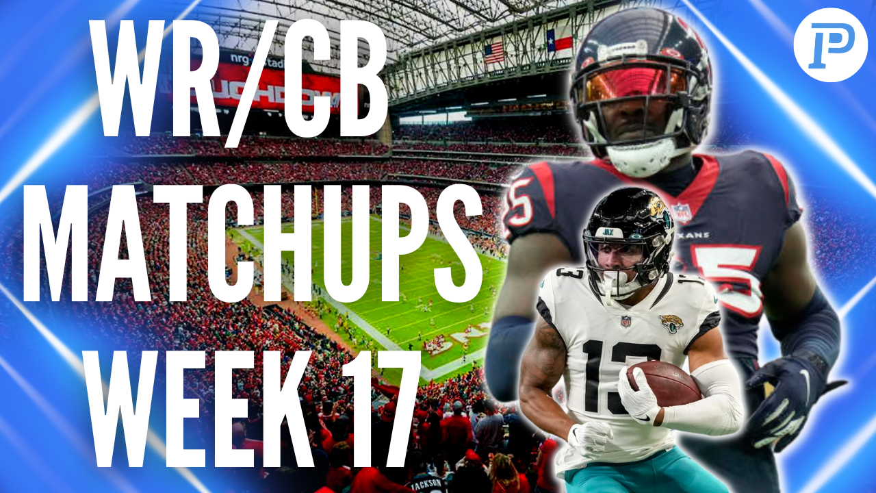 Week 17 WRCB Matchups Christian Will Irk You PlayerProfiler