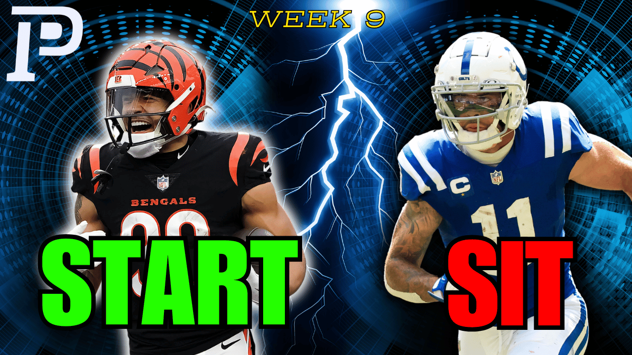 Must Starts and Sits Fantasy Football Week 9 PlayerProfiler