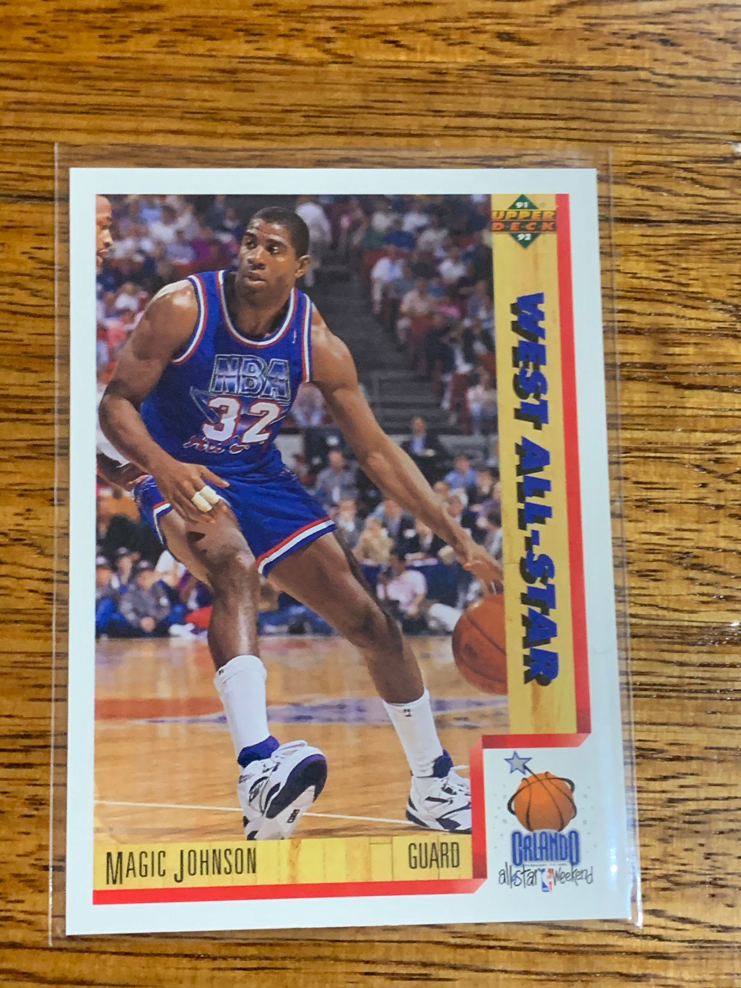 Magic Johnson Upper Deck West All Stars Card 464 Basketball Cards