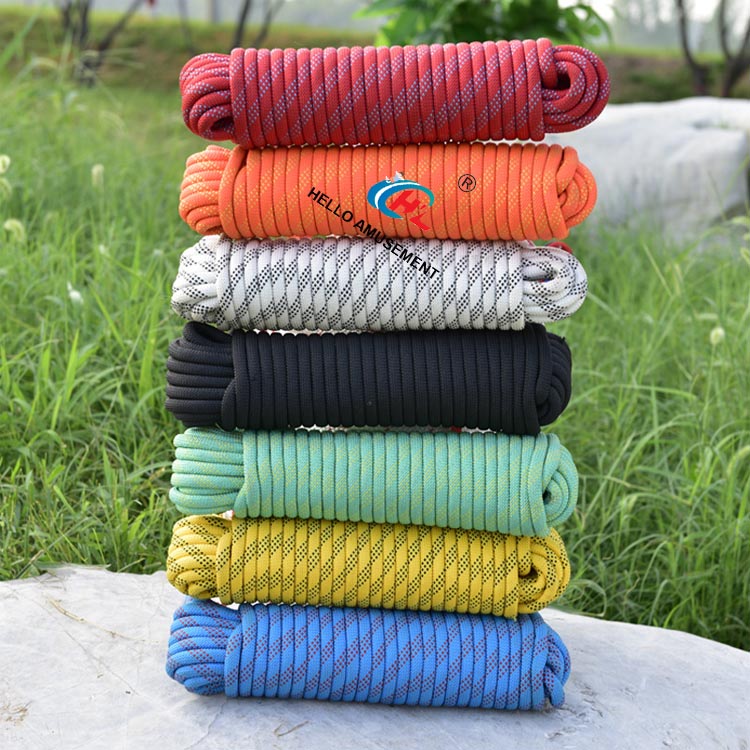 Outdoor Rock Climbing Rope Nylon Climbing Rope Mountaineering Rope Polyester Rope