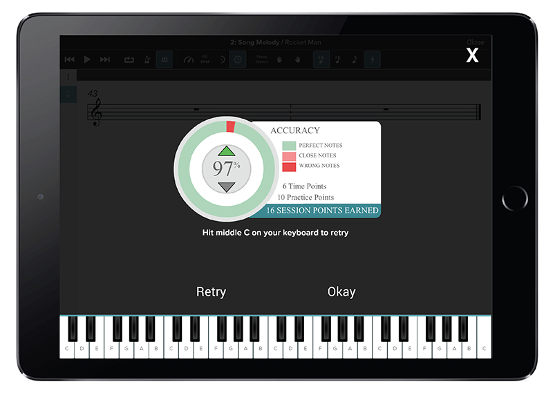 Learn Piano on iPad App Playground Sessions iPad App