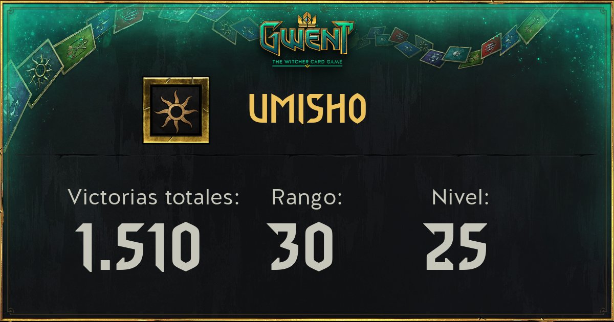 umisho GWENT The Witcher Card Game