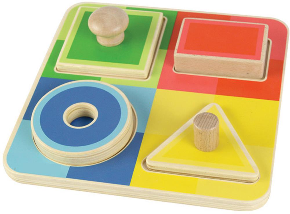 Tiny Tots Shapes Puzzle (4pcs) Play‘n’Learn Educational Resources