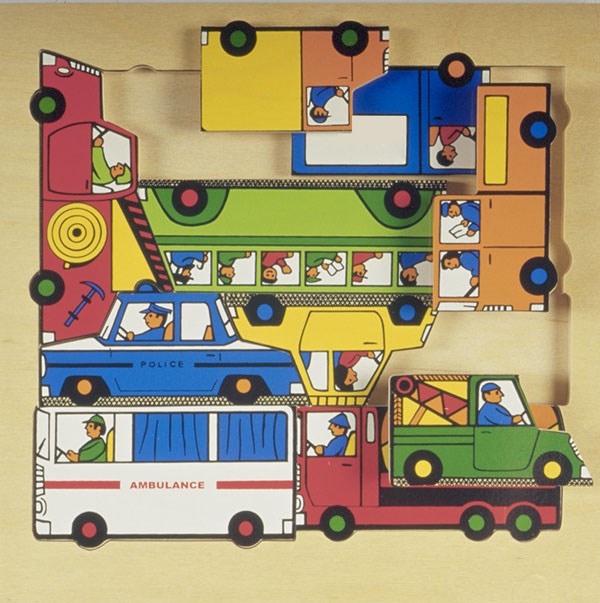 Traffic Jam Puzzle (10pcs) Play‘n’Learn Educational Resources