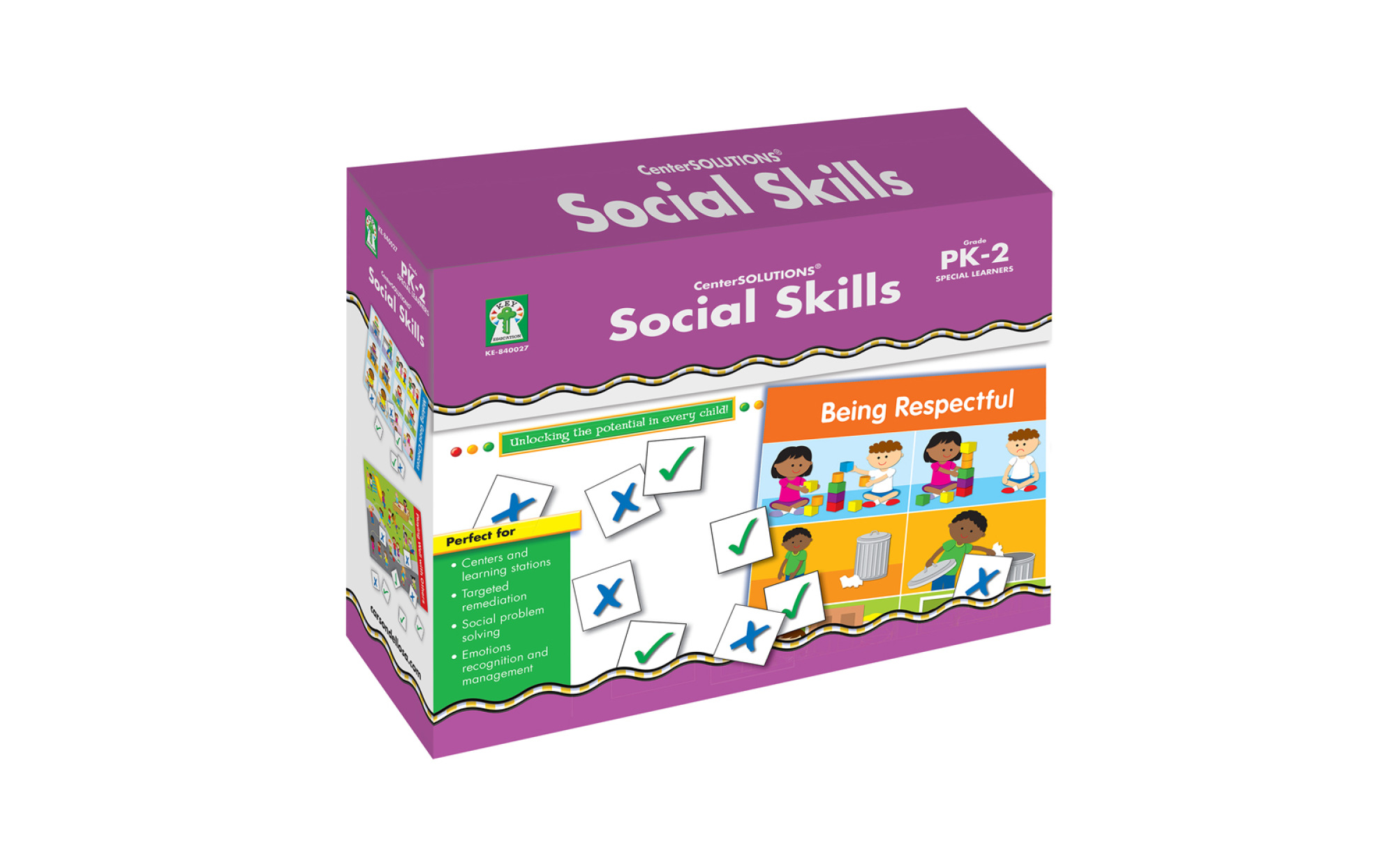 Social Skills File Folder Game School Counseling