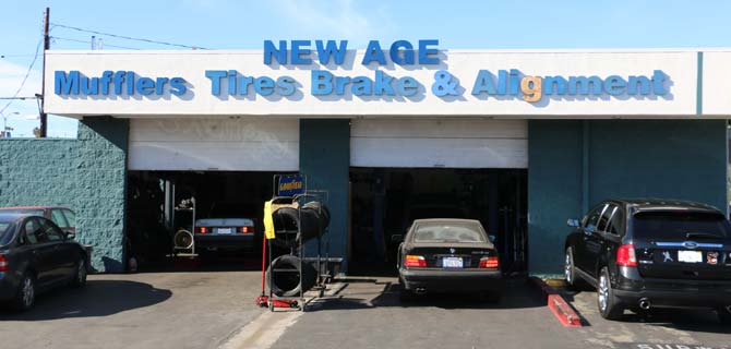 New Age Auto Repair and Tire Plaza de Autos Culver City