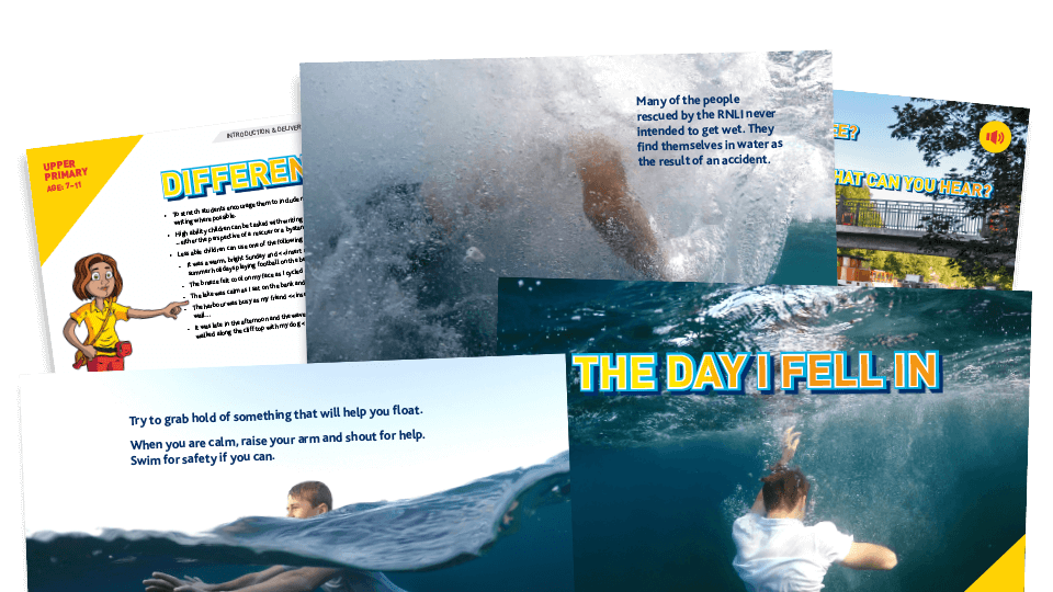 RNLI KS2 Water Safety Resources Pack The day I Fell In Plazoom