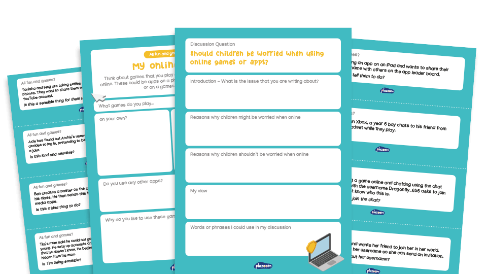 Safer Day KS2 Teaching Slides, Activities and Worksheets