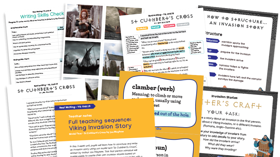 Year 5 Model Text Resource Pack 19 ‘St Cuthbert’s Cross’ (Narrative