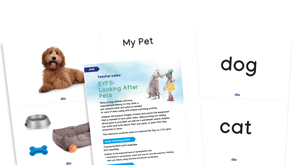 Looking After Pets EYFS Activities Pack Plazoom