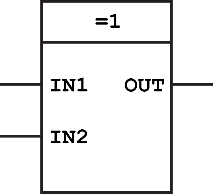 Exclusive OR function block XOR in FBD PLC Academy Exclusive OR function block XOR in FBD PLC Academy