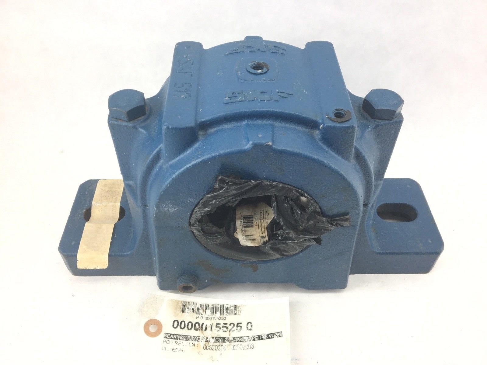 SKF SAF517 SPLIT PILLOW BLOCK BEARING HOUSING 215/16" 2BOLT FLANGE BASE (HB9)