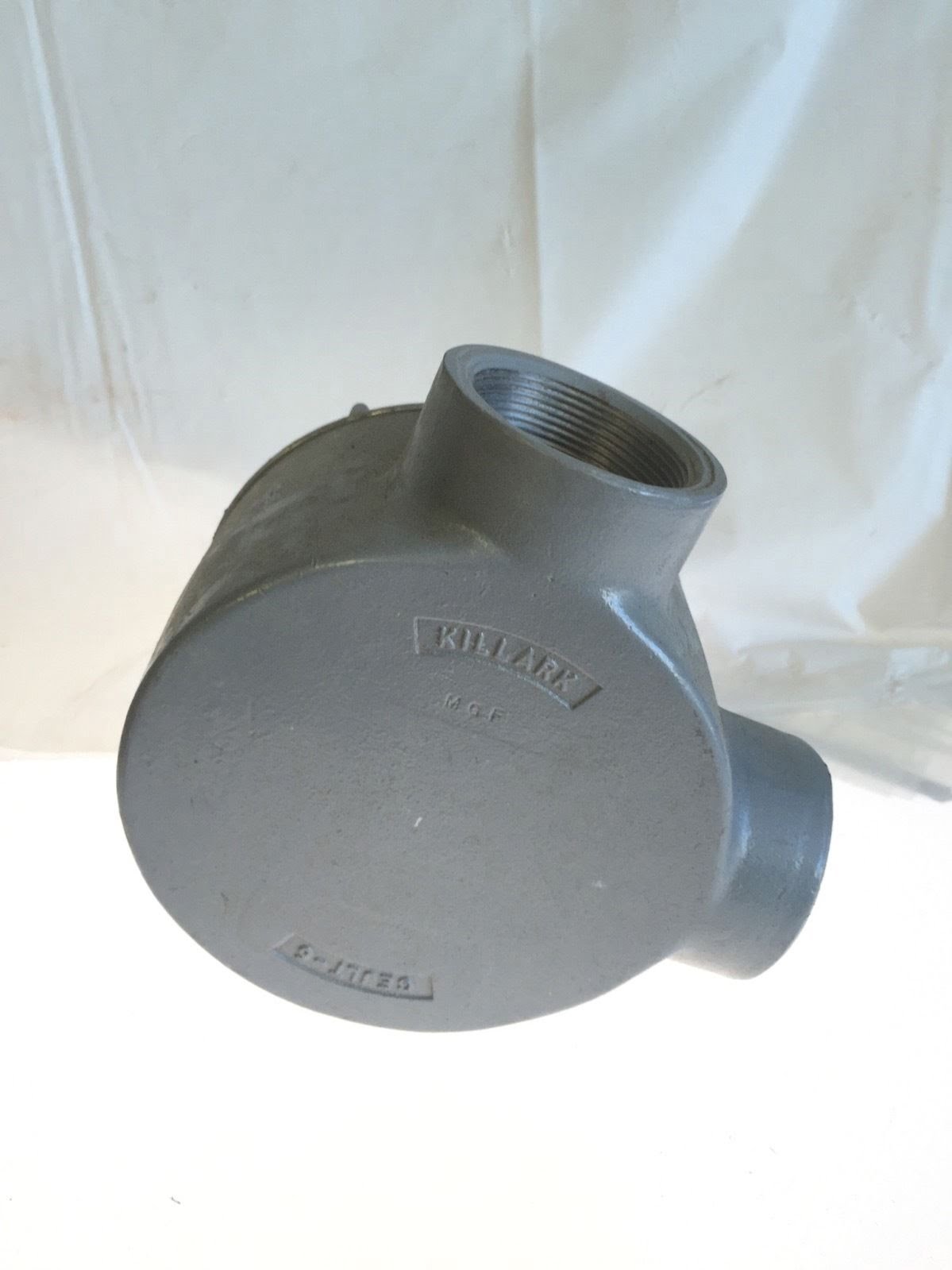 KILLARK GEJLT6 2 CONDUIT OUTLET BOX, L SHAPE, , B118