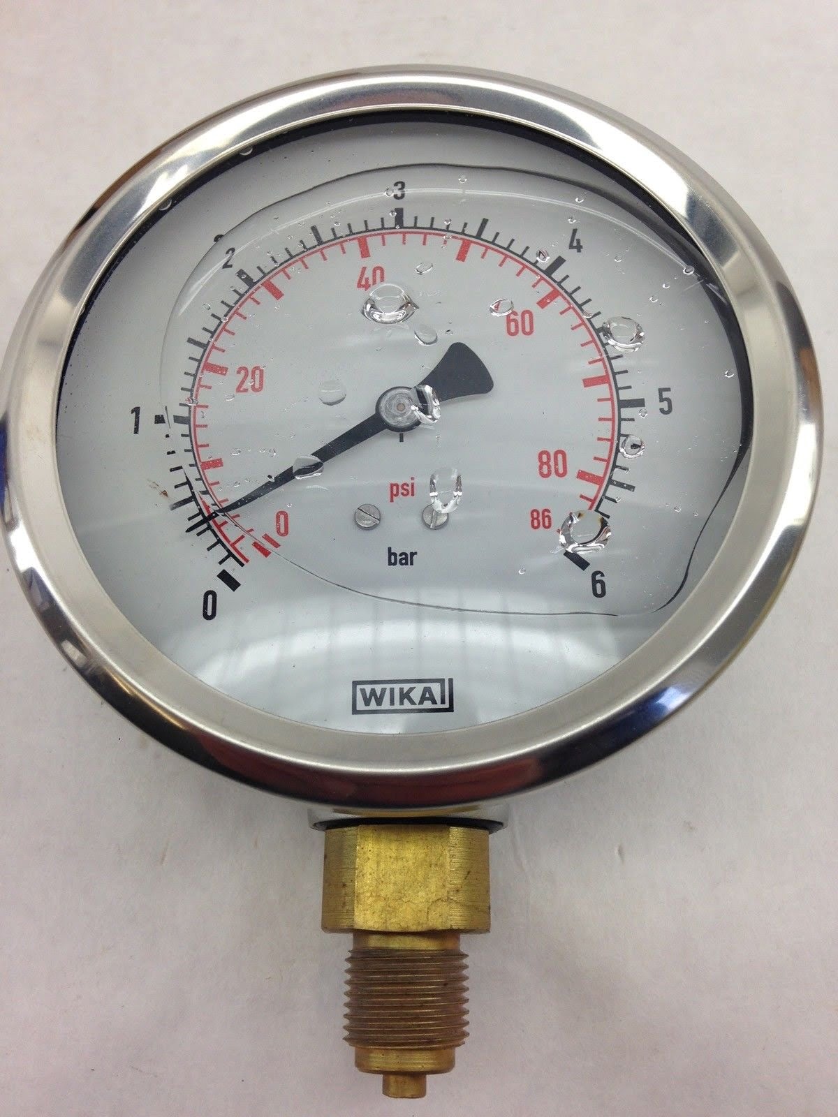 WIKA 8418101 PRESSURE GAUGE (F273)