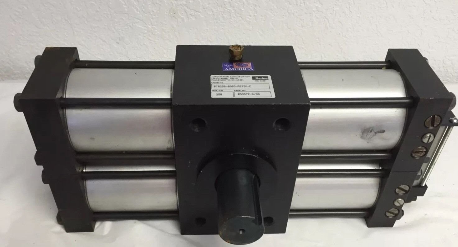 PARKER PTR2560903PB23MC PNEUMATIC AIR ACTUATOR 250 PSI (SB18) (F408)