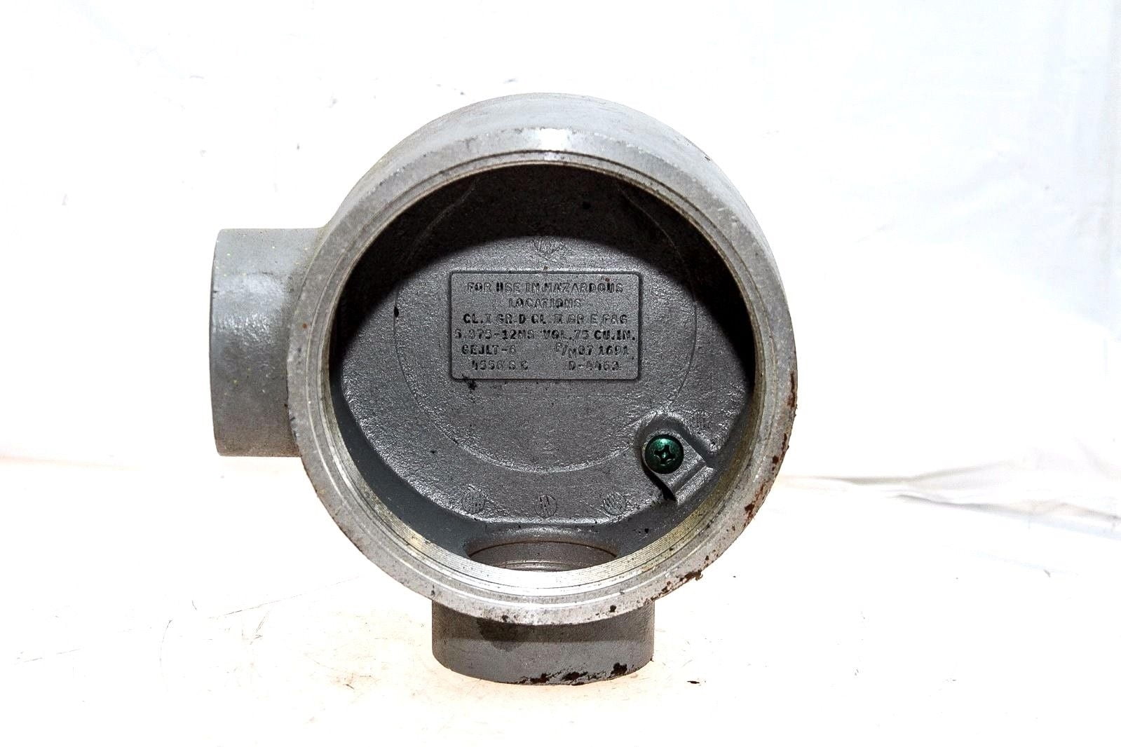 KILLARK GEJLT6 2 L SHAPE CONDUIT OUTLET BOX MISSING LID (B146)