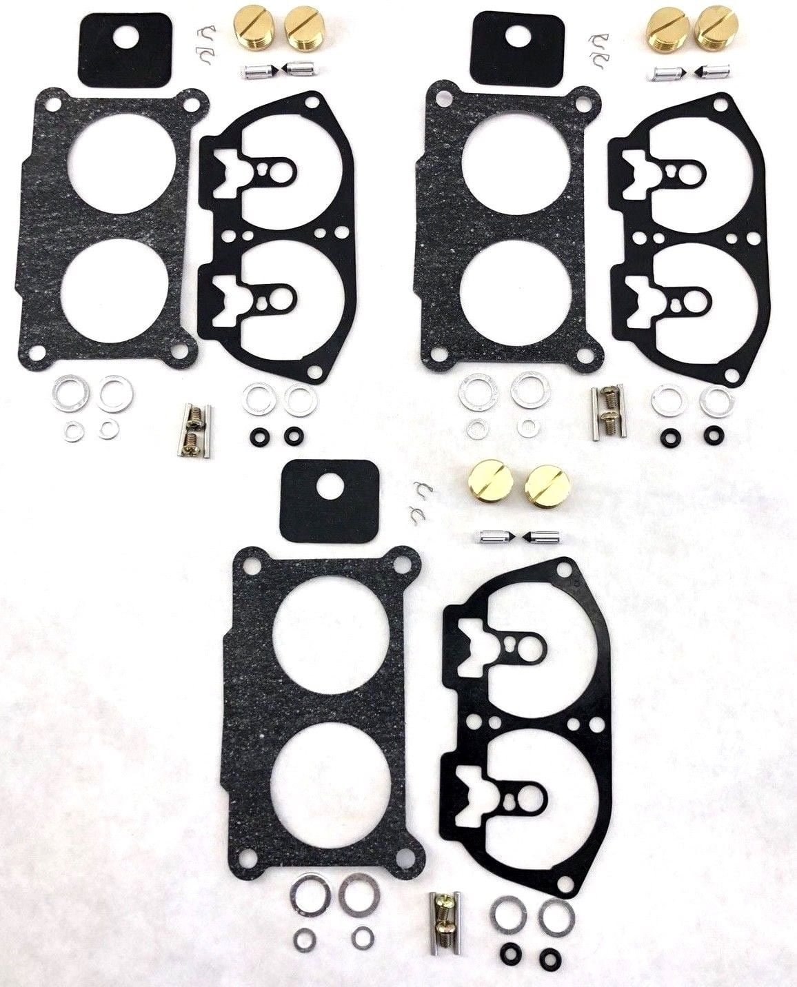 Yamaha 3PACK Outboard V6 Carb Carburetor Rebuild Kit 150 175 200 225