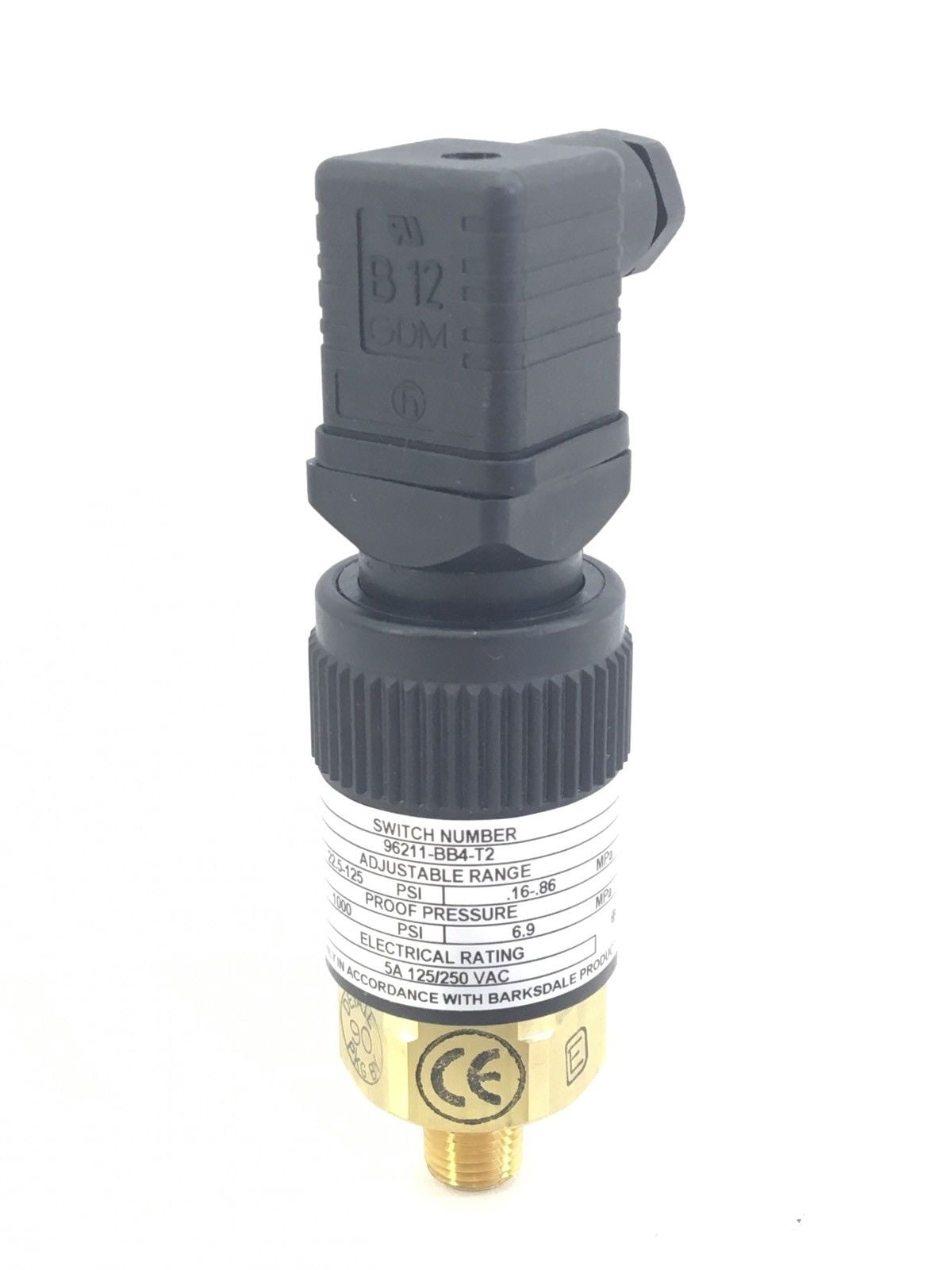 BARKSDALE 96211BB4T2 FIELD ADJUSTABLE SWITCH (F79)