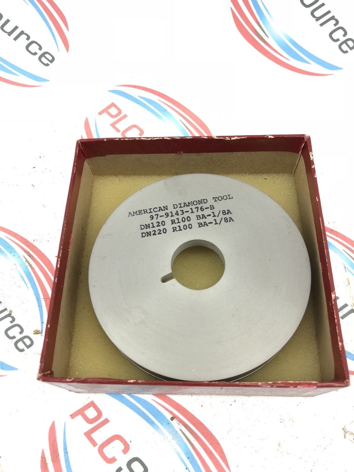 AMERICAN DIAMOND TOOL 979143176B GRINDING WHEEL DN120/DN220 R100 BA1/8A