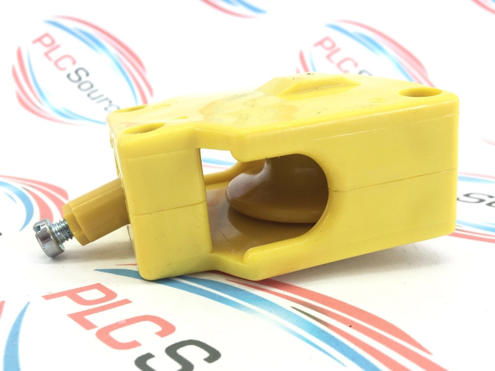 FESTOON SYS 021621 YELLOW PLASTIC CABLE TROLLEY, 1/2 WIRE CABLE 10PK