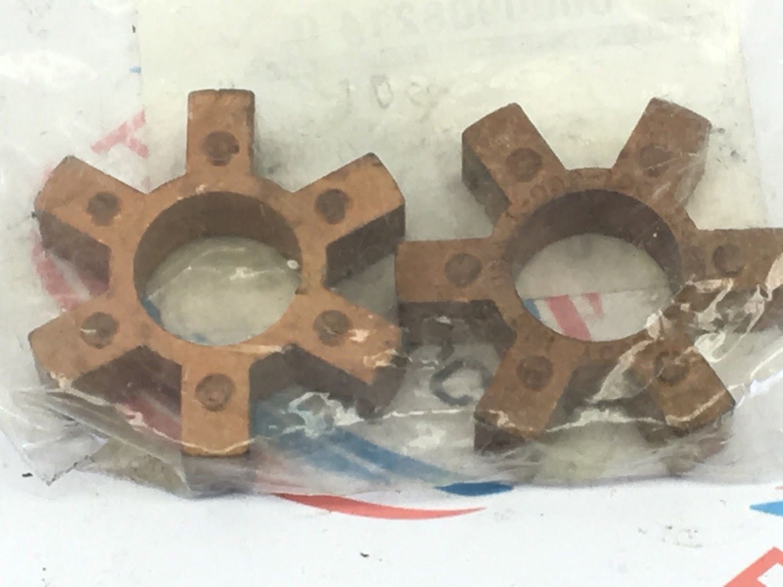 LOVEJOY L099/LL100 BRONZE JAW COUPLING SPIDERS 11497 2PACK (F96)