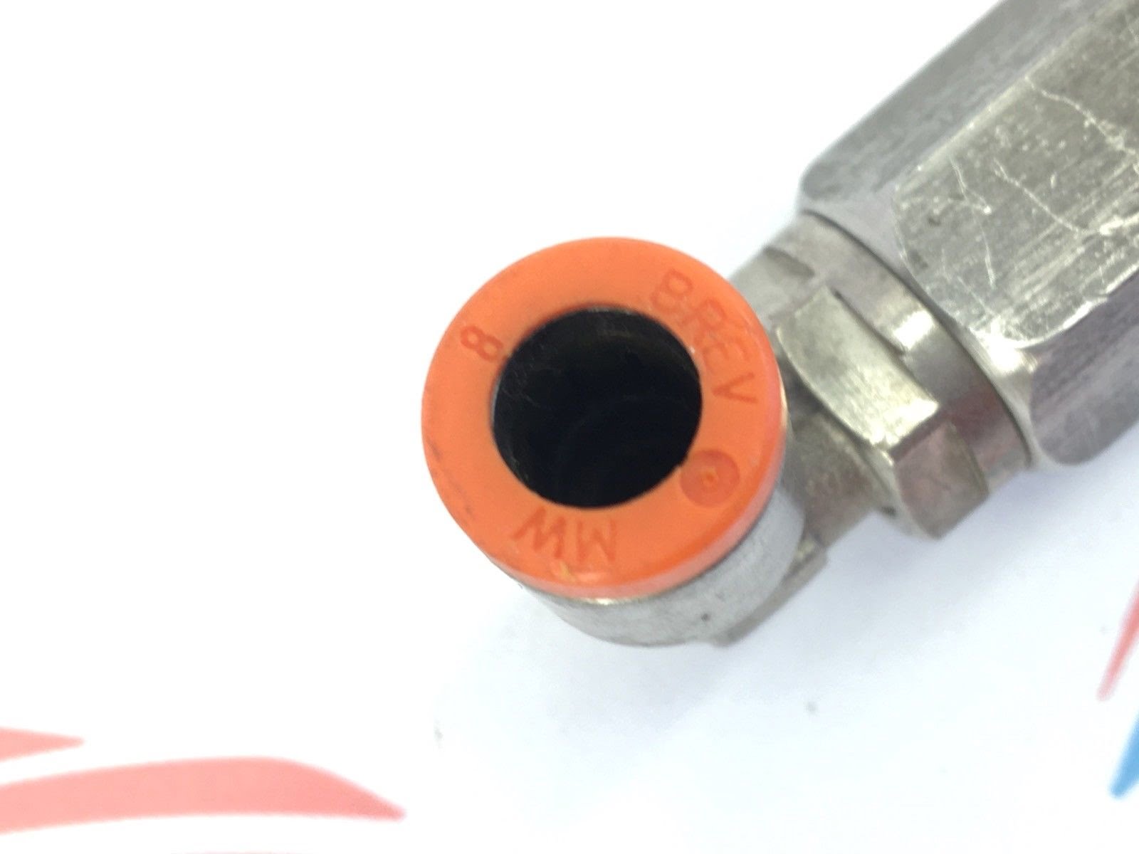 PARKER PNEUMATIC MANIFOLD with (4) QC MW6 PORTS (1) QC MW8 PORT (A879)