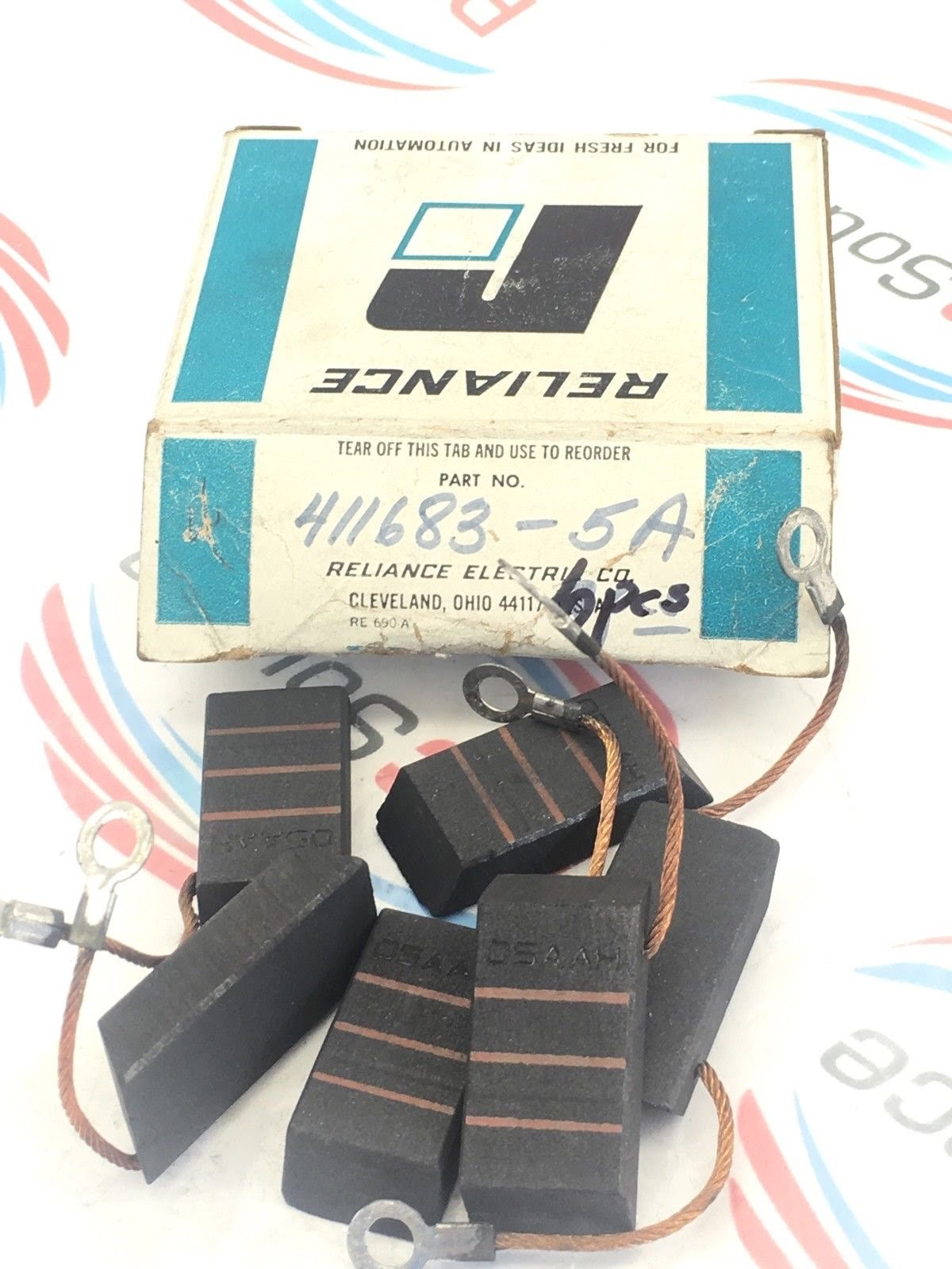 RELIANCE 4116835A CARBON BRUSHES 6PACK