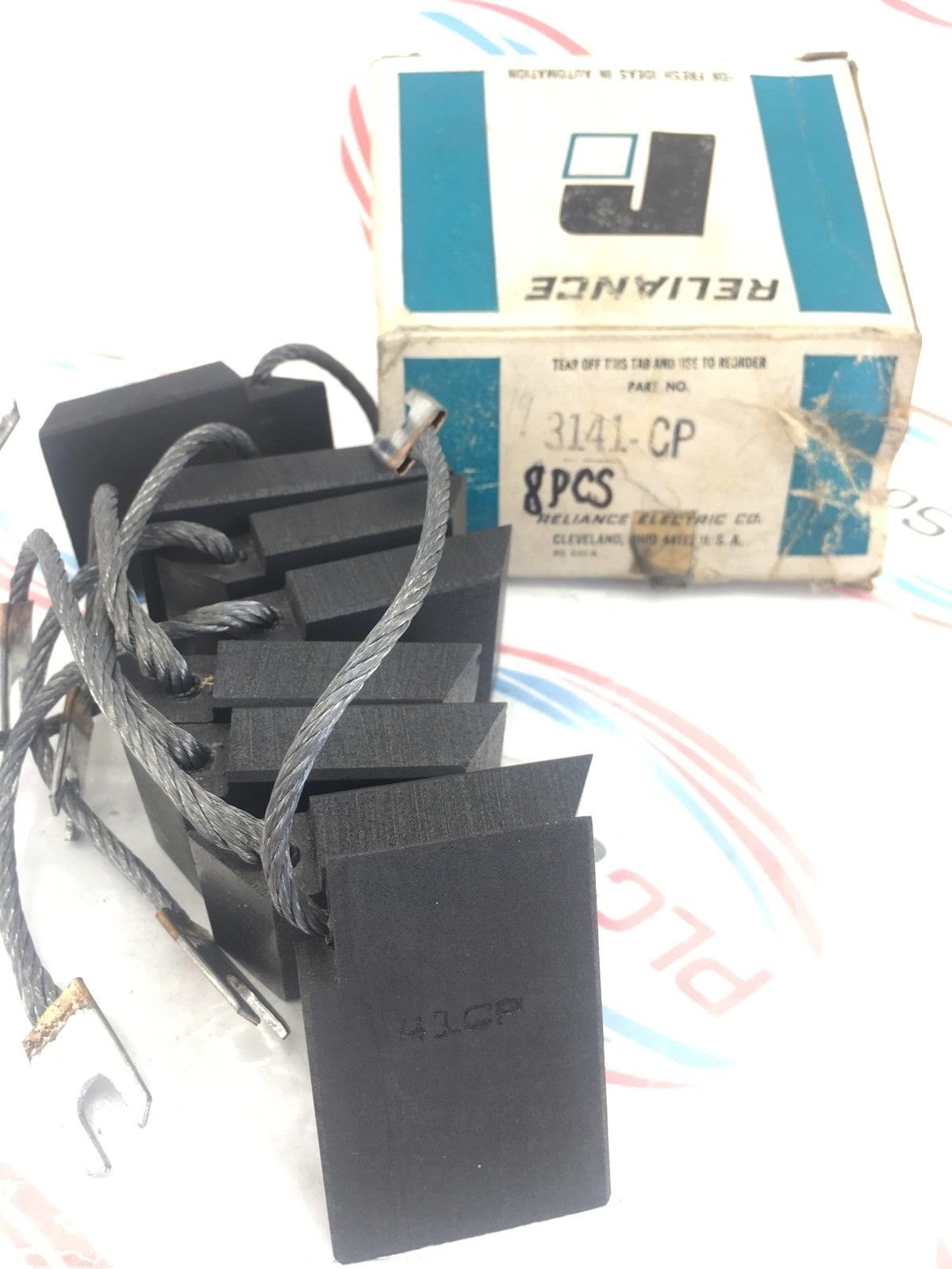 RELIANCE 3141CP CARBON BRUSHES 8PACK