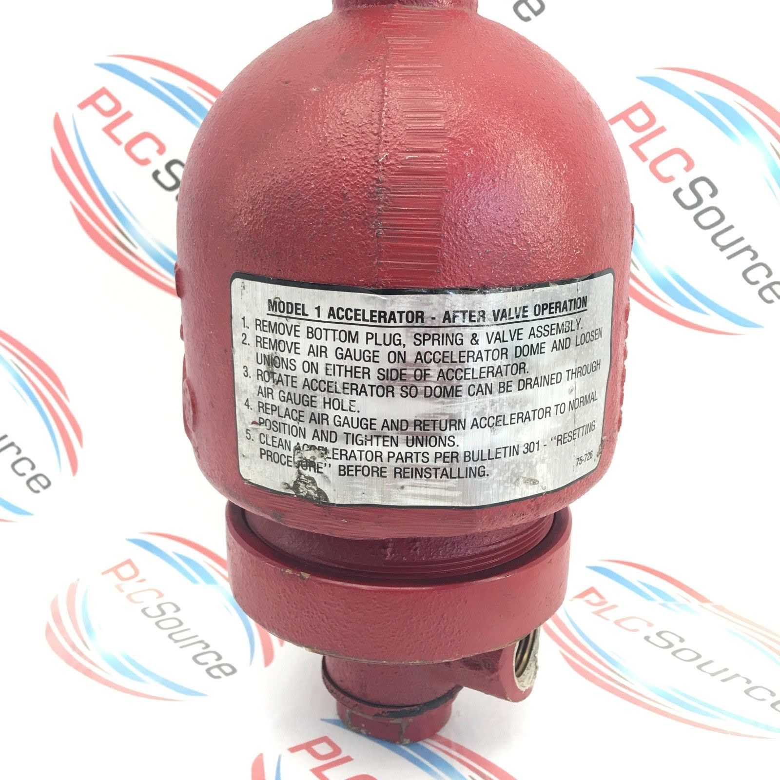 AUTOMATIC SPRINKLER 85100 MODEL 1 ACCELERATOR QUICK OPENING DEVICE