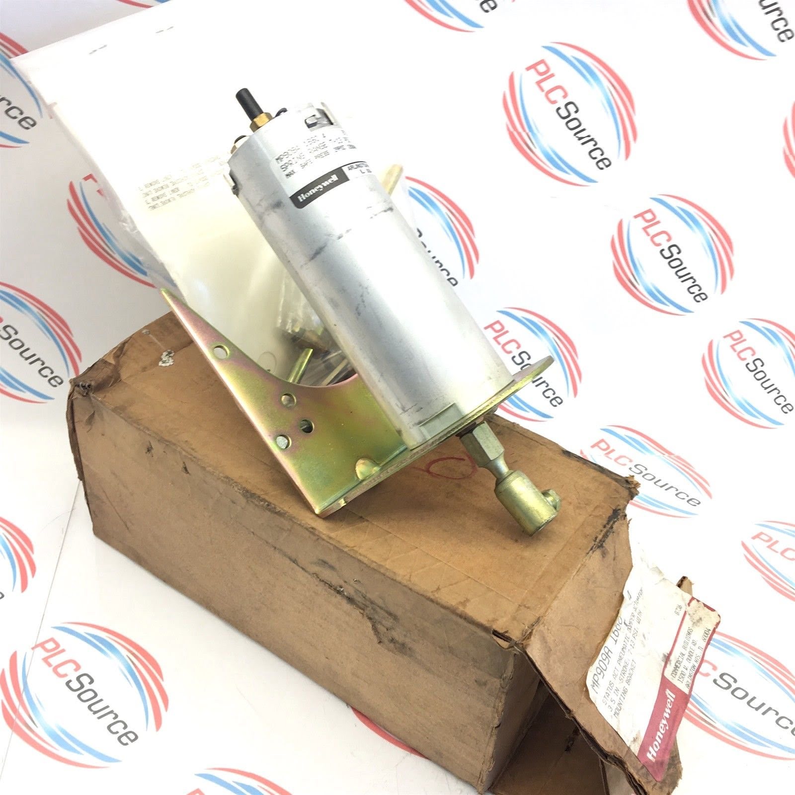 HONEYWELL MP909A16604 STATUS ACT PNEUMATIC DAMPER ACTUATOR & MOUNTING BRACKET