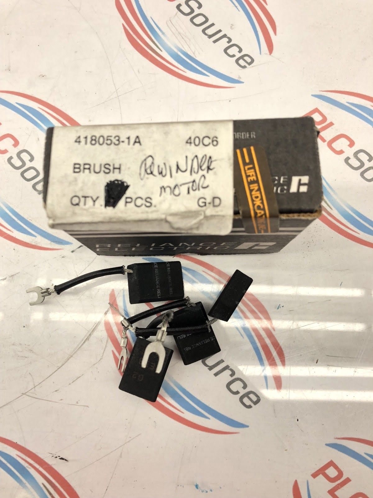 RELIANCE ELECTRIC 4180531A REPLACEMENT MOTOR BRUSH BOX OF 4